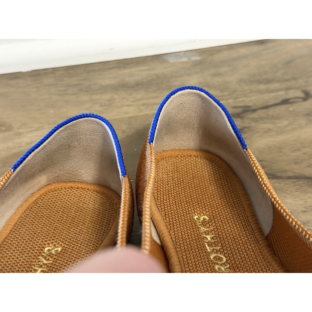Rothy's The Flat in Fawn Round Toe Women's Slip On Ballet Flats Size 8 - Picture 2 of 12